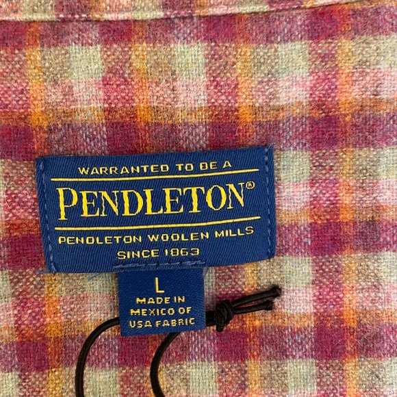 Pendleton Women's Wool Shirt in limited edition plaid - Picture 10 of 11